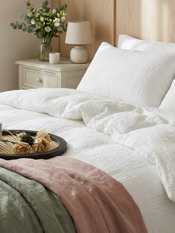Breathable Fabrics and Easy Layers for a Comfortable Spring Sleep