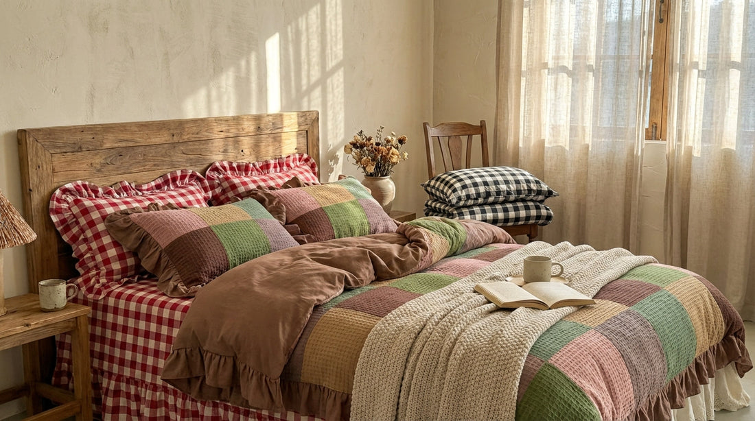 2026 Decor Trends: How to Nail the "Heritage Maximalism" Look with Gingham & Florals