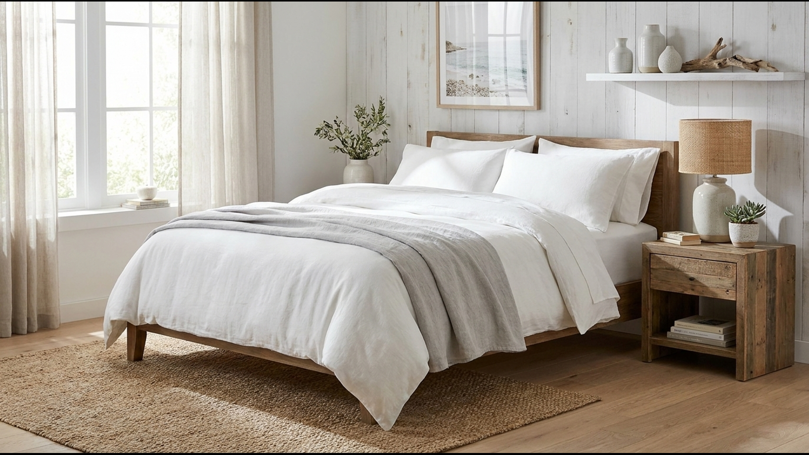 How to Create a Relaxed Coastal Bedroom Without Overdoing the Theme