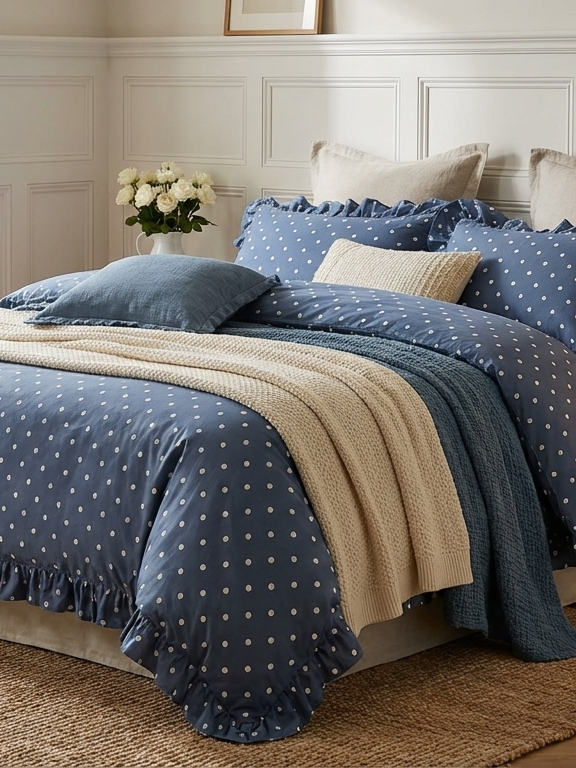Layering Luxury: How to Style Blue Bedding for a Tranquil Night’s Sleep