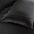 22 Momme Mulberry Silk Sheet - Black