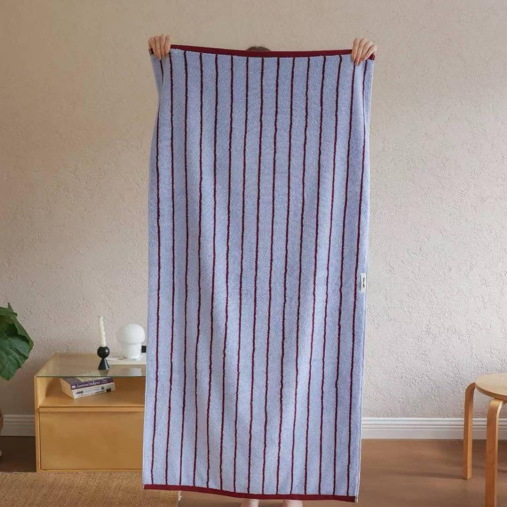 Cotton Terry Stripe Towel