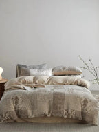 Vintage Patchwork Style Cotton Jacquard Duvet Cover