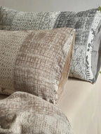 Vintage Patchwork Style Cotton Jacquard Duvet Cover