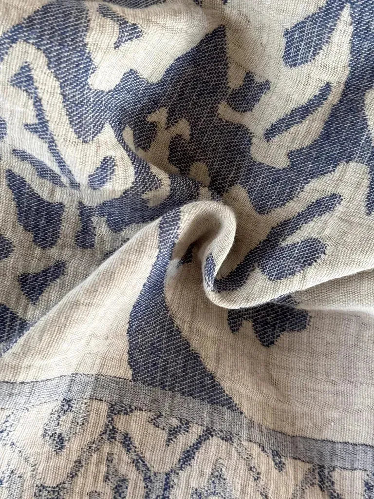 Vintage Patchwork Style Cotton Jacquard Duvet Cover