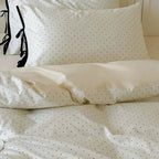 Sky & Snow Tiny Polka Dot Duvet Cover Set