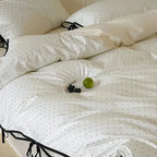 Sky & Snow Tiny Polka Dot Duvet Cover Set