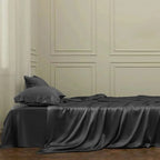 22 Momme Mulberry Silk Sheet - Black