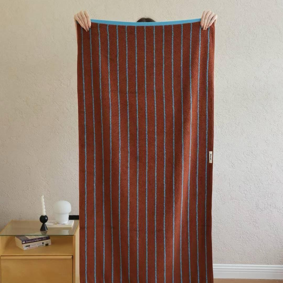Cotton Terry Stripe Towel