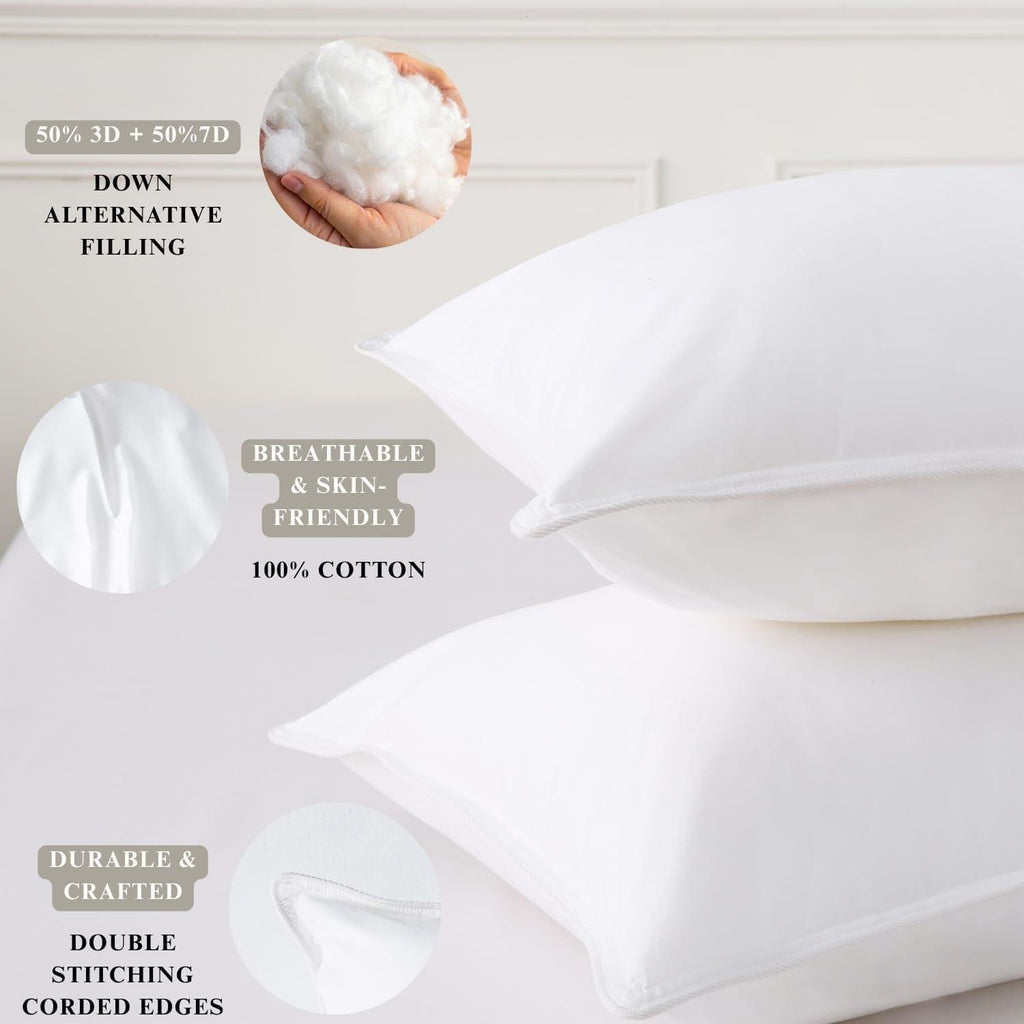 CloudLuxe™ Down Alternative Pillows - 2 Pack