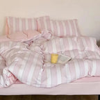 Candy Striped Duvet Cover