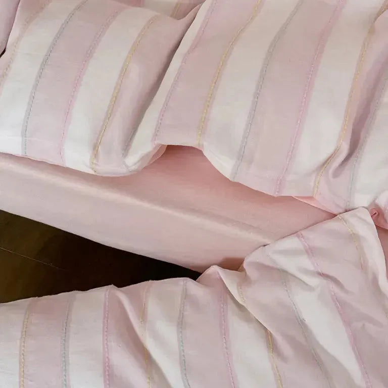 Candy Striped Duvet Cover