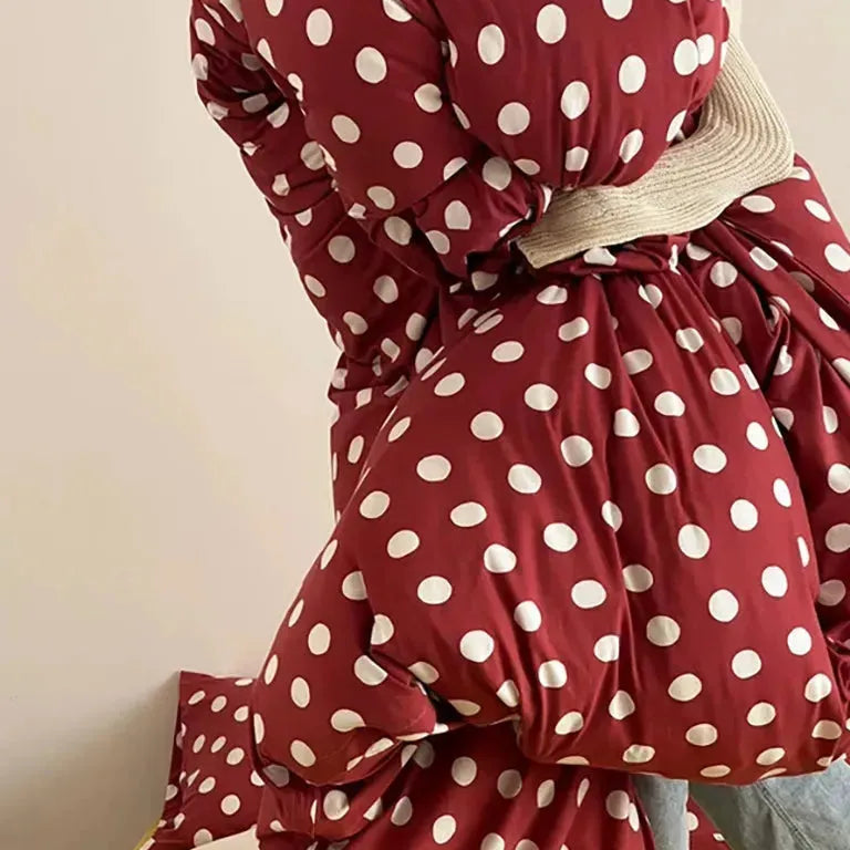 Classic Polka Dot Jersey Duvet Cover Set