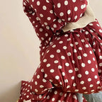 Classic Polka Dot Jersey Duvet Cover Set