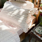 Cotton Clip Striped Bedding Set