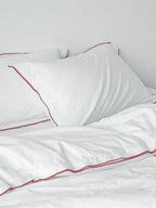Contrast Flange Bedding Set