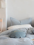Cotton Small Gingham Bedding Set