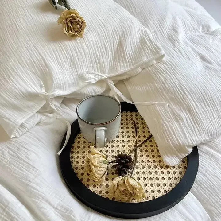 Cotton Muslin Duvet Cover Set