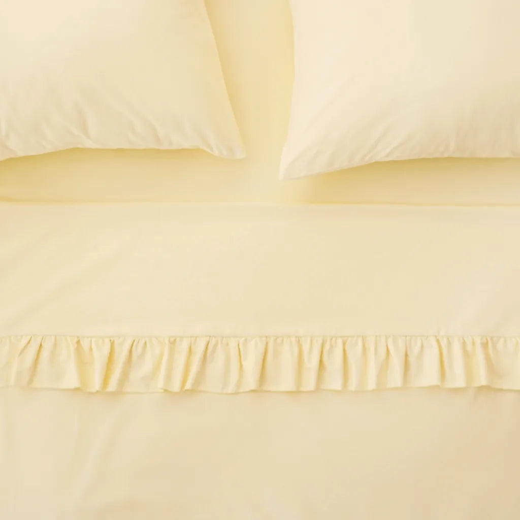 Petal Ruffle Sheet Set