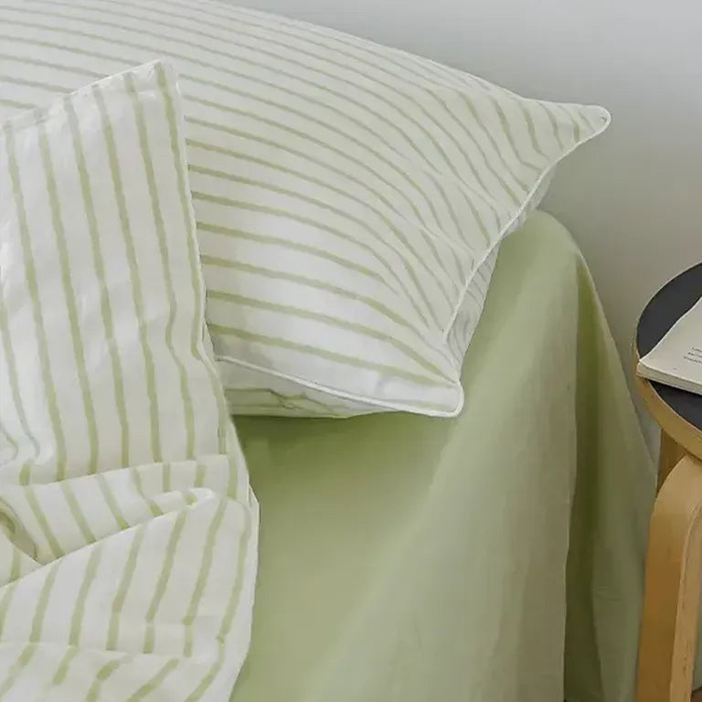 Fresh Striped Duvet Cover Set