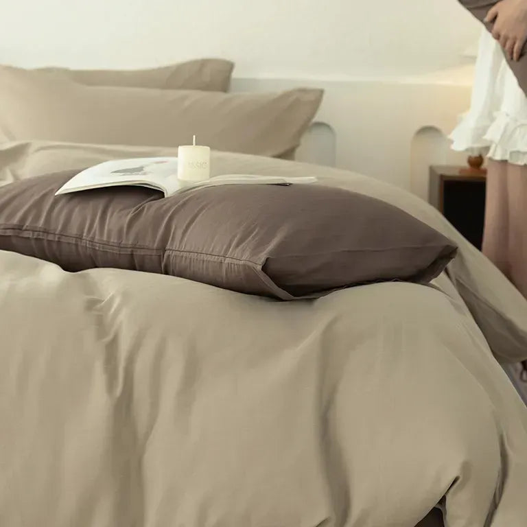 Herringbone Twill Duvet Cover