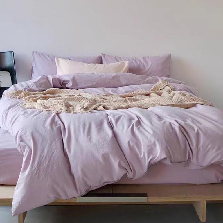 Pastel Color Duvet Cover - Lavender