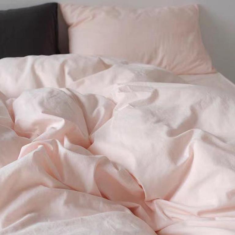 Pastel Color Duvet Cover - White