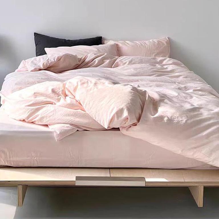 Pastel Color Duvet Cover - White