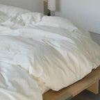 Pastel Color Duvet Cover - White