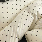 Polka Dot Jersey Bedding Set