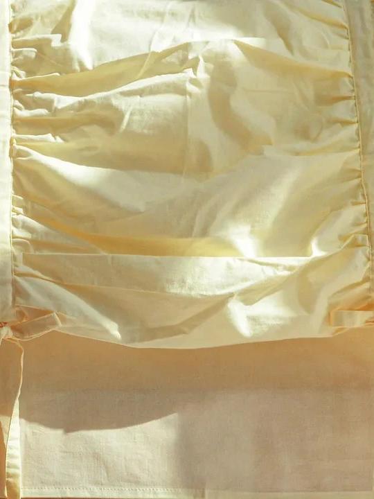 Princess Ruched Bedding Set - Lemon