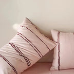 Sunset Striped Jacquard Duvet Cover