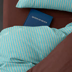 Vintage Striped Duvet Cover Set