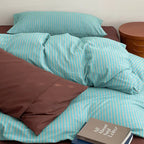 Vintage Striped Duvet Cover Set