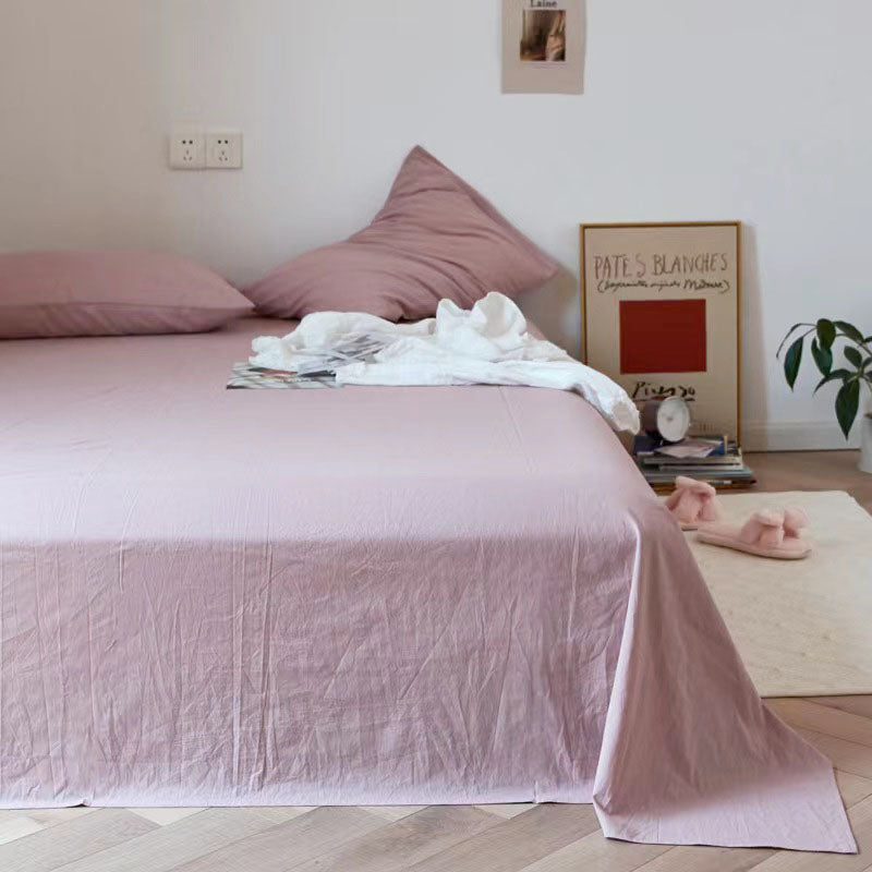 Washed Cotton Sheet Set - 12 colors