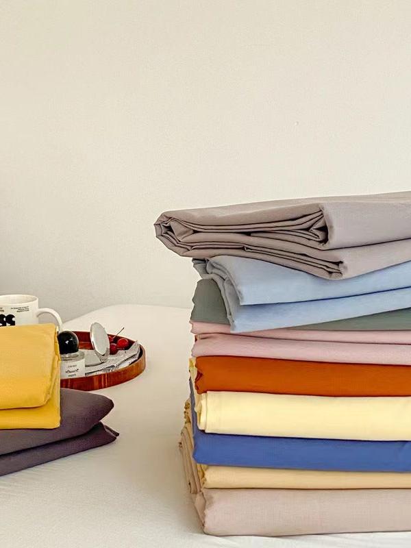 Washed Cotton Sheet Set - 12 colors