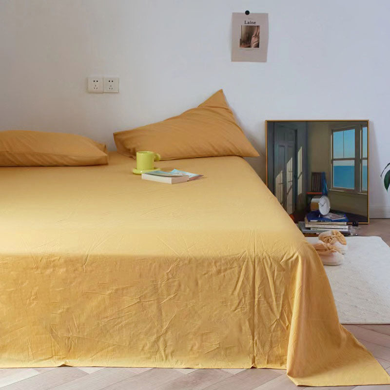 Washed Cotton Sheet Set - 12 colors