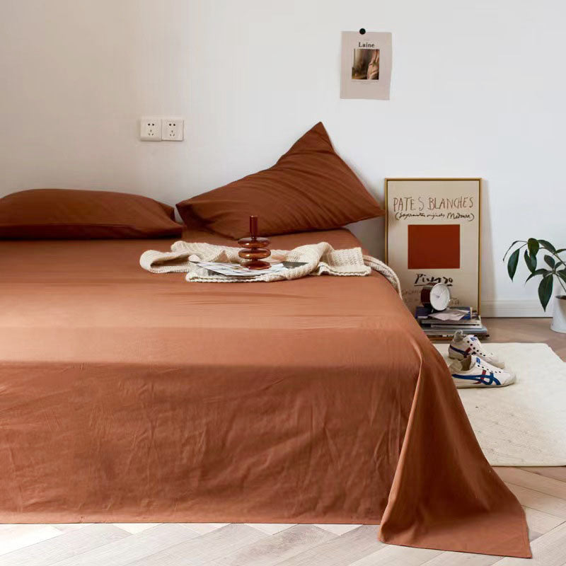 Washed Cotton Sheet Set - 12 colors