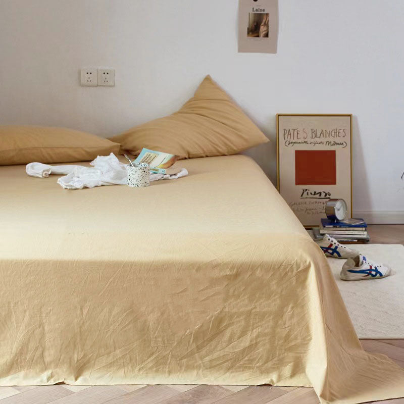 Washed Cotton Sheet Set - 12 colors