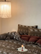 Alpine Fair Isle Cotton Jersey Bedding Set original reference image 10