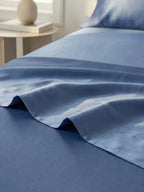 Blue 22 Momme Silk Flat Sheet