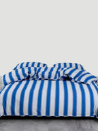 Blue Harbor Stripe Cotton Duvet Cover
