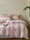 Blush Breeze Jacquard Cotton Bedding Set original reference image 1