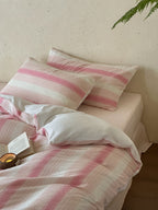 Blush Breeze Jacquard Cotton Bedding Set original reference image 5