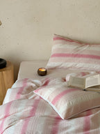 Blush Breeze Jacquard Cotton Bedding Set original reference image 6
