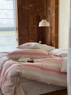Blush Breeze Jacquard Cotton Bedding Set original reference image 7