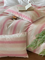 Blush Breeze Jacquard Cotton Bedding Set original reference image 8