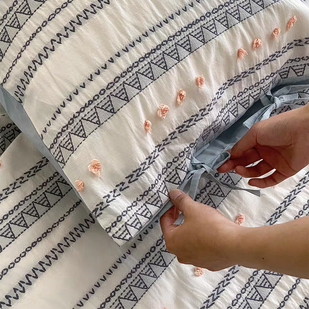 Bohemian Tufted Duvet Cover