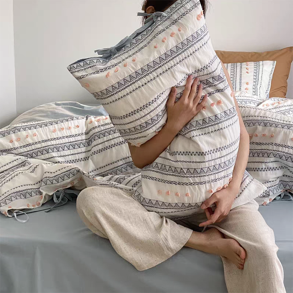 Bohemian Tufted Duvet Cover