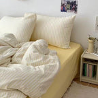 Coastal Stripes Duvet Cover - Pink